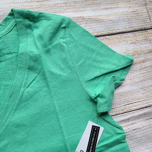 BP Vneck Basic Tshirt Tee Green Small - Picture 4 of 6